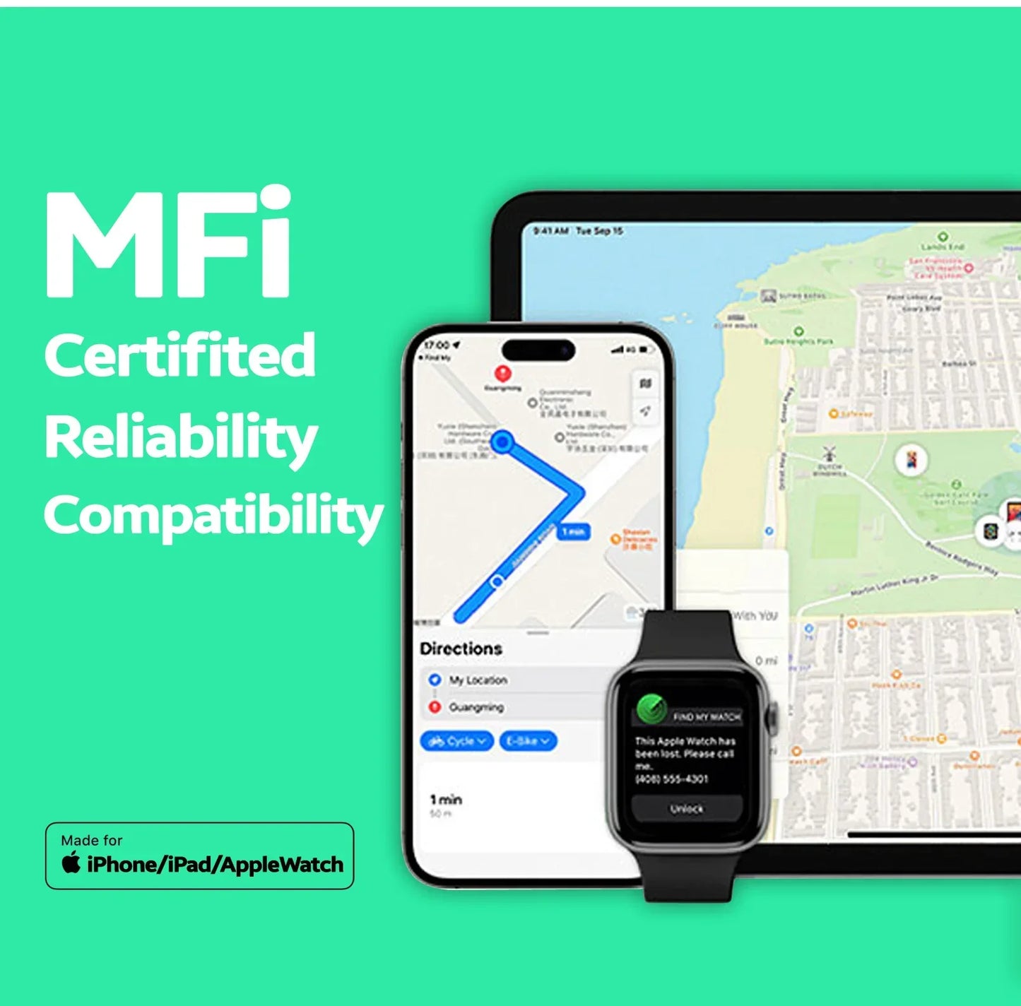 Wireless Charging Tracking Wallet